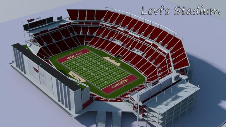 levi ' s-Stadion, 3d-Karte