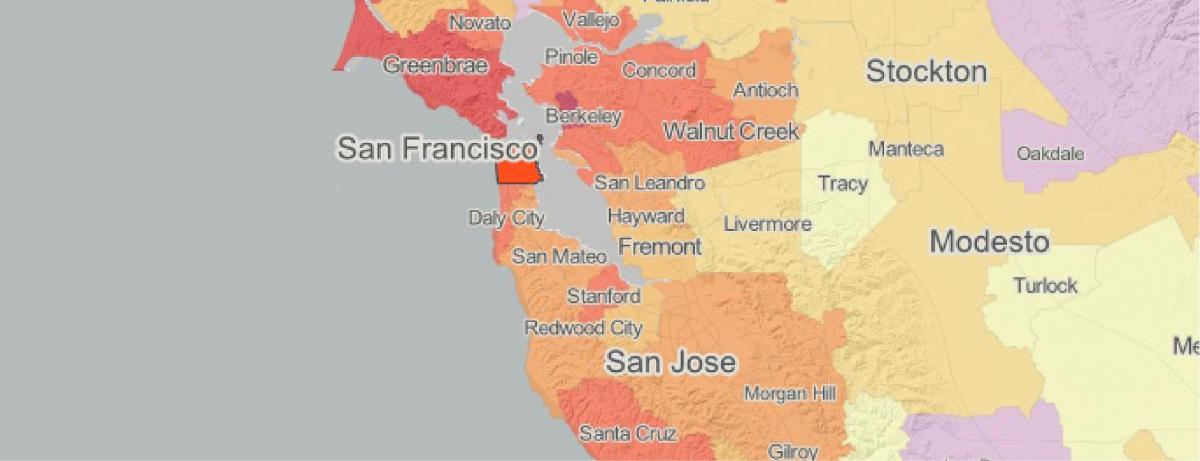 Karte von mapp-San Francisco