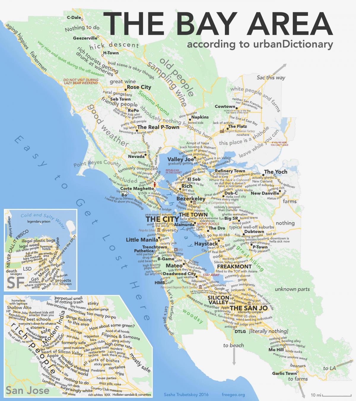 San Francisco bay area, california anzeigen