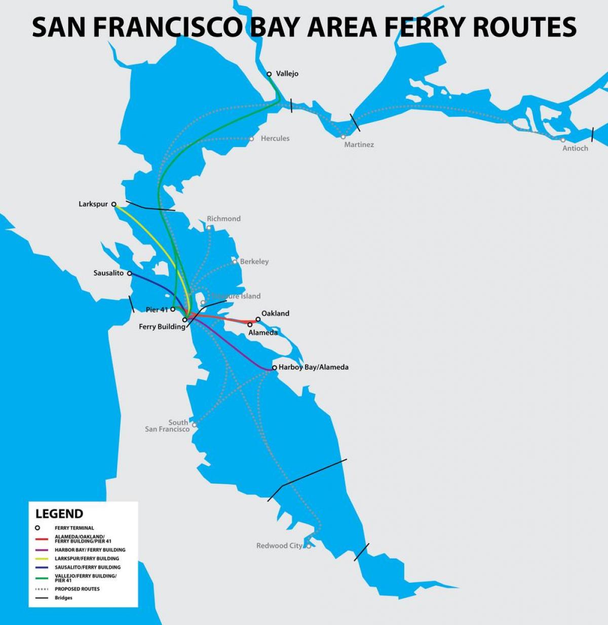 San Francisco bay ferry anzeigen