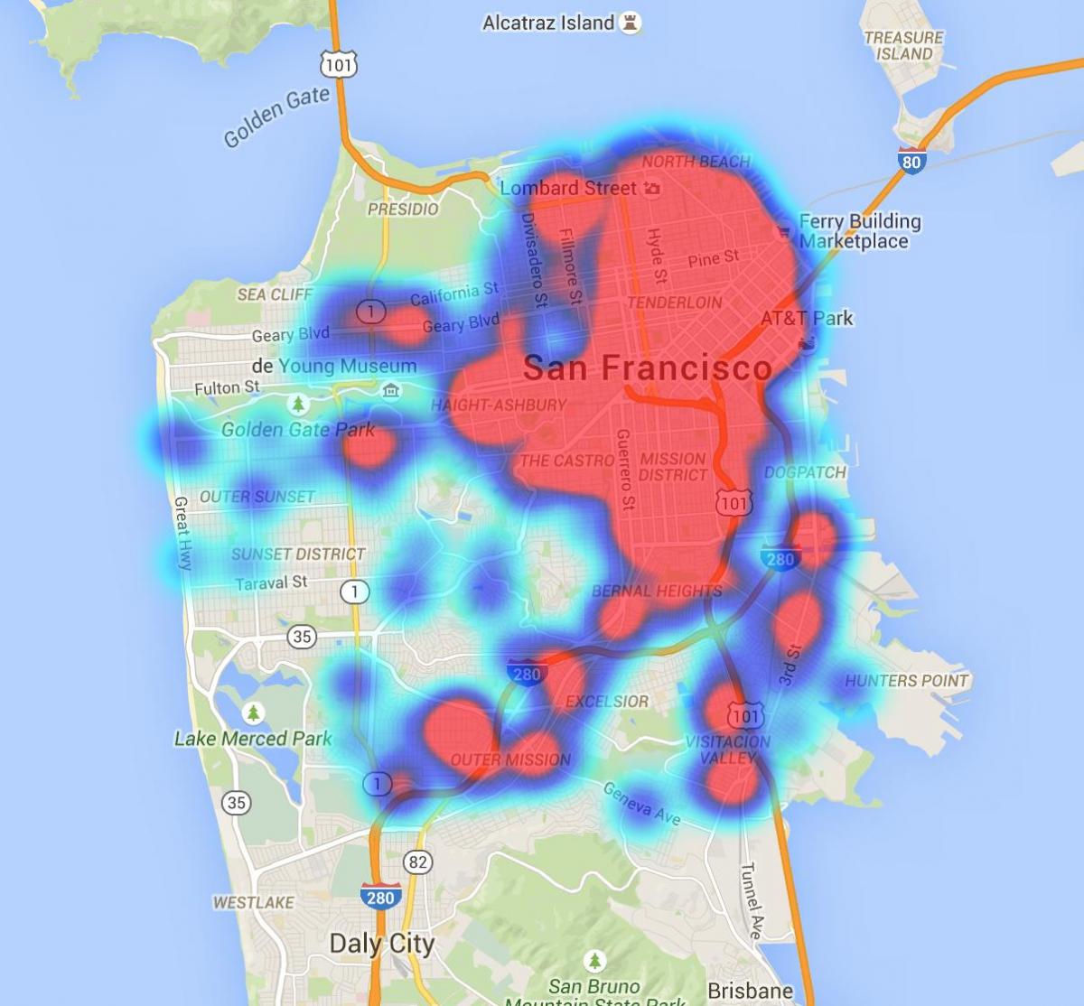 heat-map-San Francisco