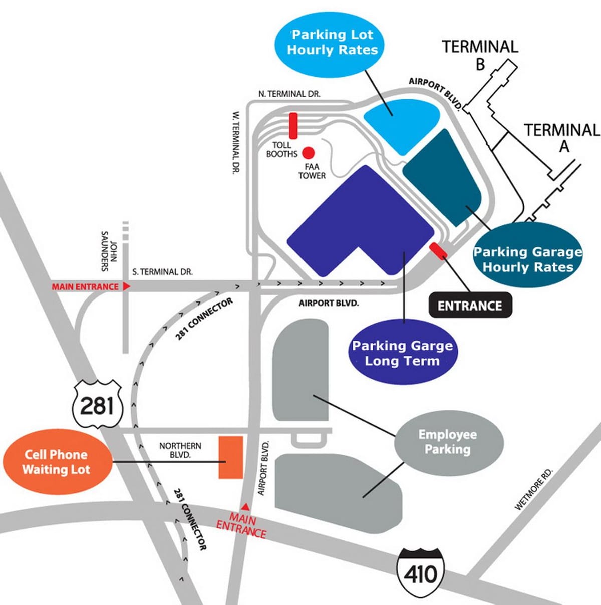 SFO Parkgarage anzeigen