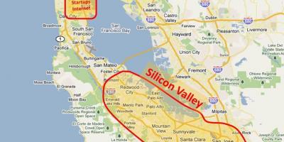 Silicon-valley-map-Jahr 2016