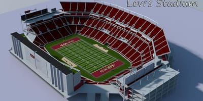 Levi ' s-Stadion, 3d-Karte