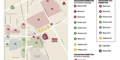 Levi ' s-Stadion, Eingang anzeigen