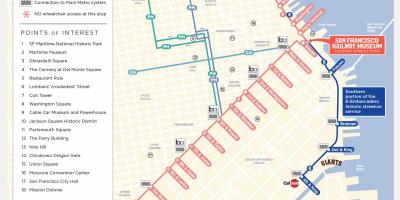 San Francisco cable car-Zeitplan anzeigen