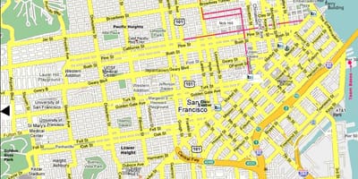 San Francisco Sehenswürdigkeiten anzeigen
