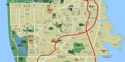 San Fran Sehenswürdigkeiten anzeigen