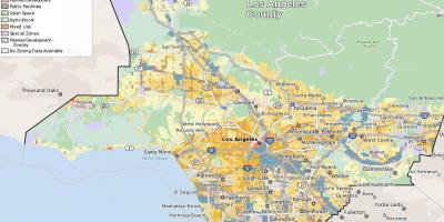 Karte von San Francisco Zonierung 
